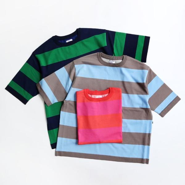 maillot マイヨ｜ Wide Border half sleeve-Tee【全3色】