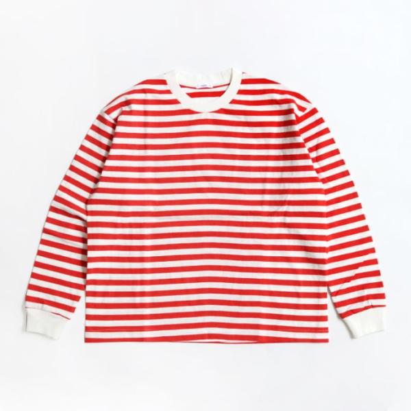 maillot マイヨ｜Tube Border Long-Tee　ORANGE