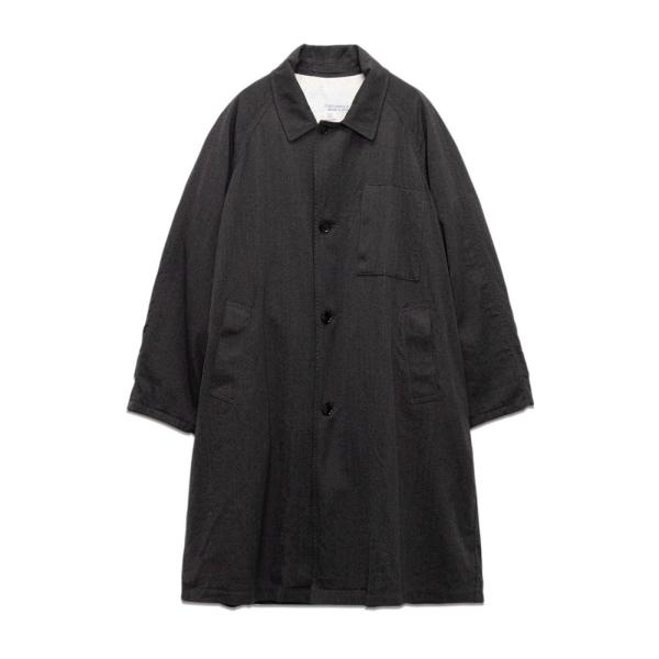 WINDSTOPPER Single Breasted Coat (Charcoal) S25FB0...