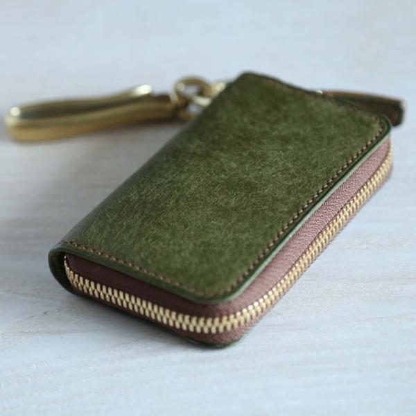 スモールジップウォレット 　”Link（リンク）”オリーバ