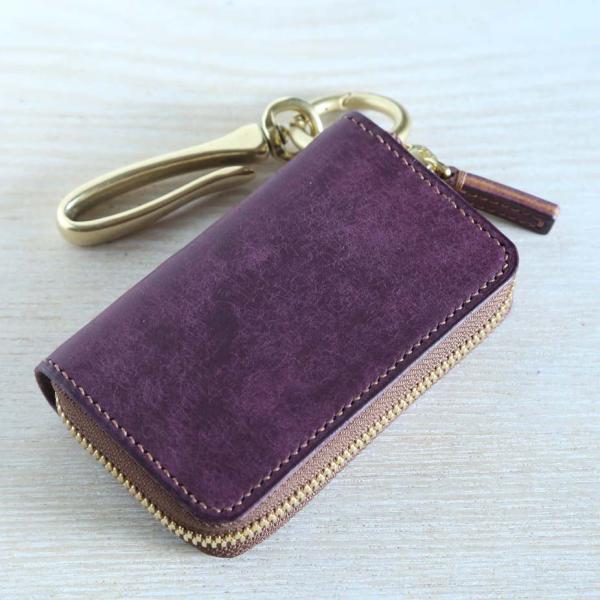 スモールジップウォレット 　”Link（リンク）”　プルーニャ