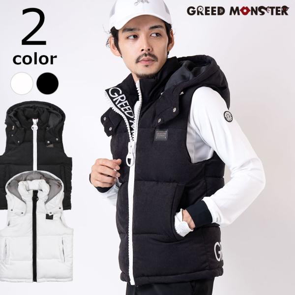 ポリピーチ 中綿ベスト【GREED MONSTER】