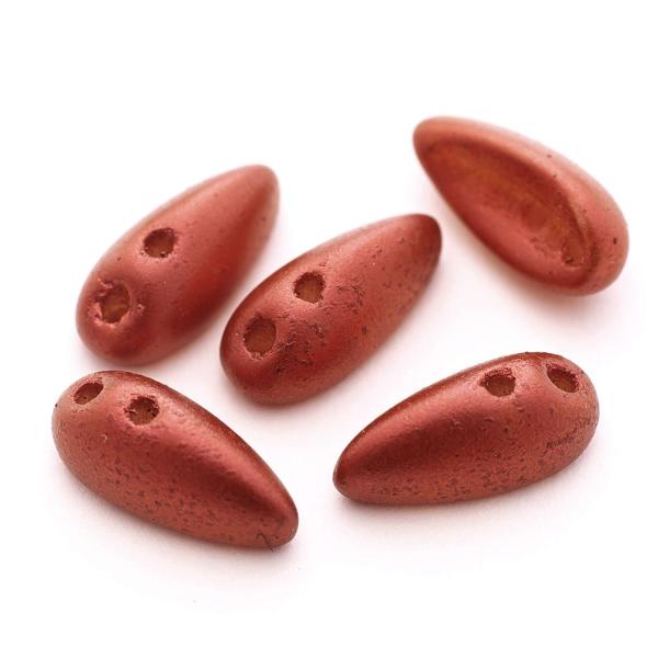 チリ マットメタリックラヴァ 4mm×11mm