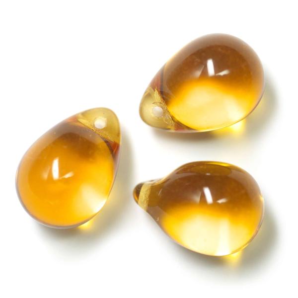 ドロップ トパーズ 10mm×14mm