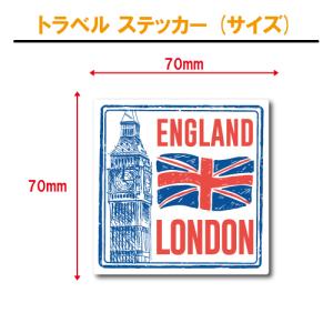 トラベル ステッカー イギリス 02【ロンドン...の詳細画像2