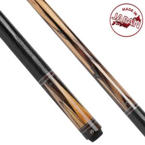 早川工房　No.453 スポルテット・黒柿 子持６剣 リザード革巻き Wリング BORON内蔵(ハイ トリファイドメープル)