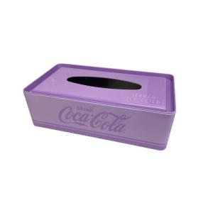コカ・コーラ Coca-Cola ティッシュケース PJ-TC05 / SERVED (PU) パープル