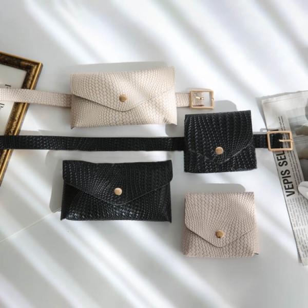 スマホが入る ゴルフポーチ付き ベルト