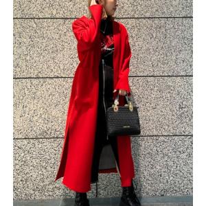 ドスディオサス DOS DIOSAS グレンチェックAラインコート ロング