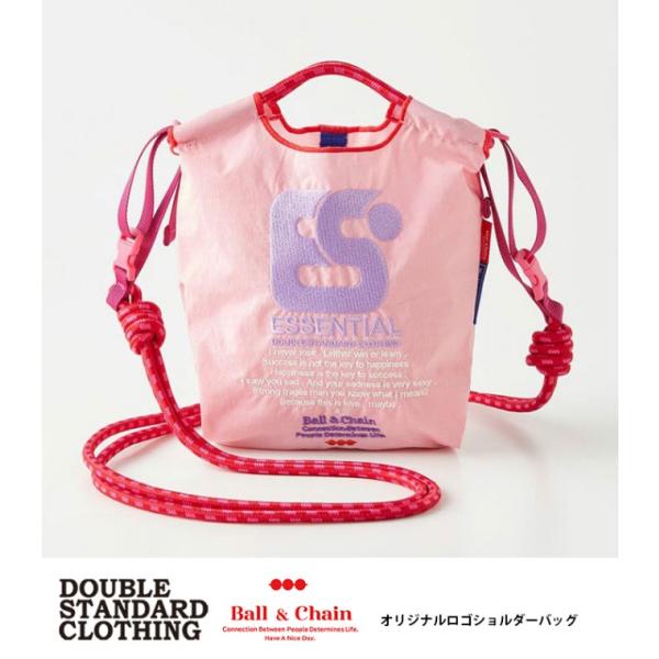 【DOUBLE STANDARD CLOTHING】オリジナルロゴショルダーバッグ★0400-006...