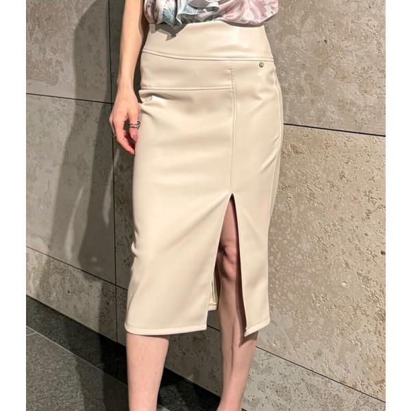 【SALE】【RINASCIMENTO】フェイクレザータイトスカート■ITRIN127468
