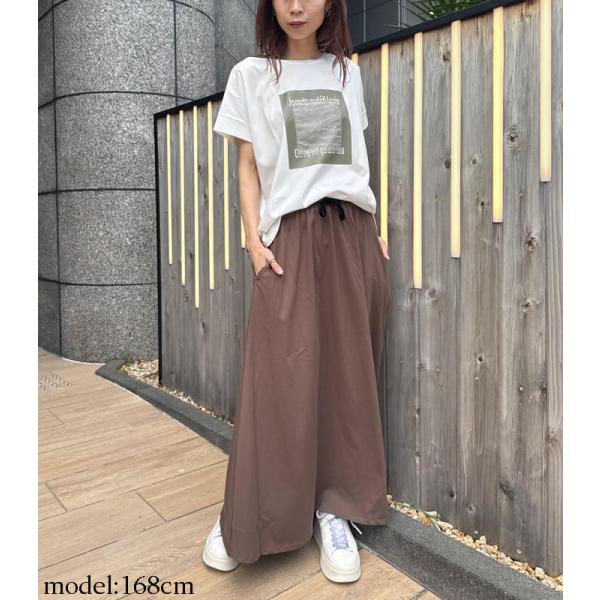 【SALE】【LUGIVA】BeauオーガンジーロゴTシャツ■☆IT202693