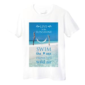 白Tシャツ：swim the sea｜itempost