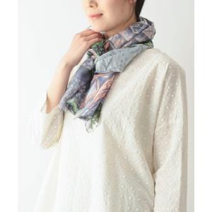 エッフェル塔柄プリントショール