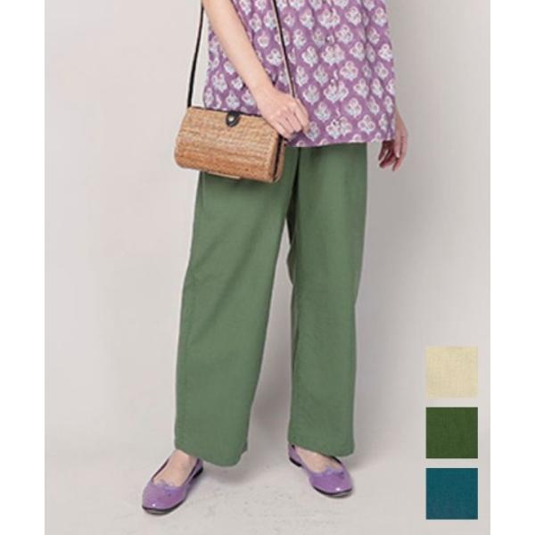 わたしの定番リネンコットンバレルパンツ