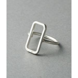 カレンシルバー リング  スクエアモチーフ