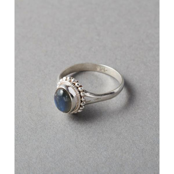 【13号】シルバーリング ラブラドライト　　