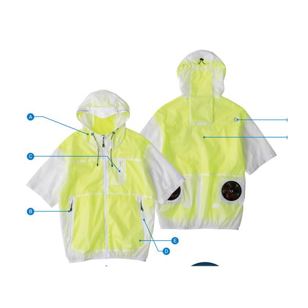 ビッグボーン EBA5098 ハンソデフーディージャケット SS S M L LL EL 4L 5L...