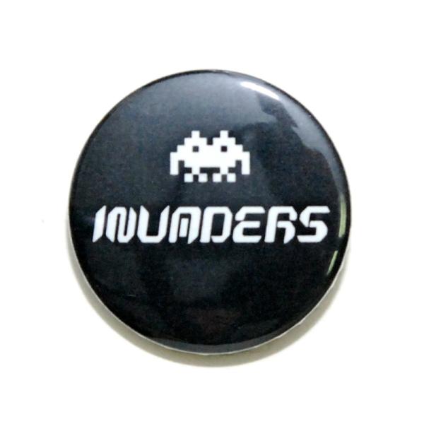 缶バッジ　インベーダーシリーズ　テキスト002　（invader series)