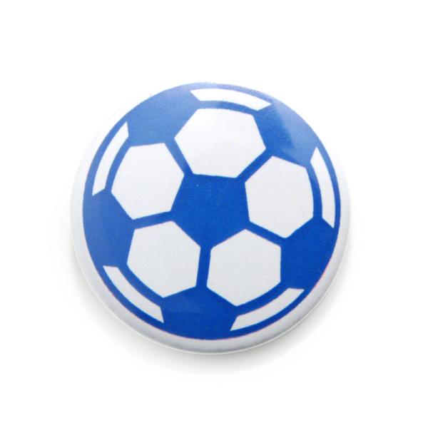 缶バッジ イラストシリーズ 004 サッカーボール （illustration series)