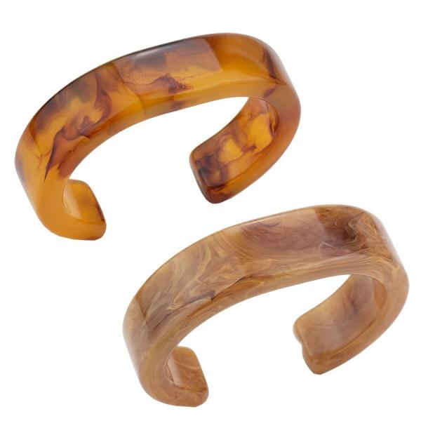 マーブルワイドバングル