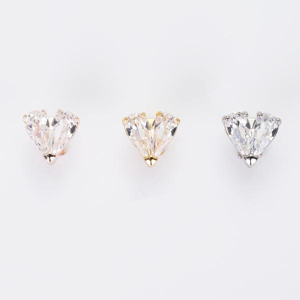 クリスタルハートチャーム(セルフレーム専用)