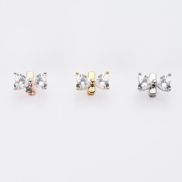 クリスタルリボンチャーム(セルフレーム専用)