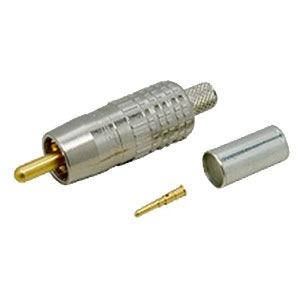 3C用 RCAピンコネクタ （圧着式） 1個 RCAP-C3A