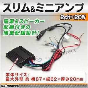 【互換品】mini220 簡易防水 2ch×2...の詳細画像2