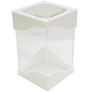 【互換品】(最終在庫処分祭) IEF-012WH アクアリウム水槽Wave Style ウェーブスタイル ホワイトベース 着脱式LEDライト付水槽 熟練した職人の手作り品(ハンド