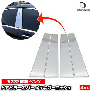 ブライツ BRIGHTZ Sクラス W222 超鏡面ステンレスメッキピラーパネル