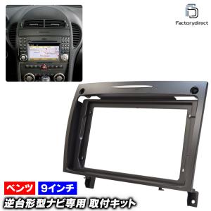 AVC】2DINナビ取付キット - ベンツSLKクラス(R171)前期 DVDナビ付車用