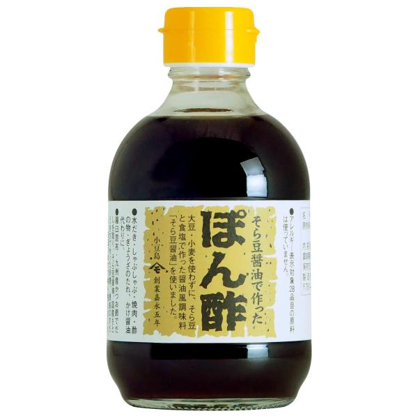 高橋商店 そら豆醤油で作ったぽん酢 単品 300ml 1本 グルテンフリー