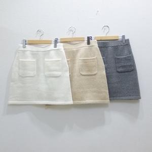COCODEAL【ポケットニットミニスカート】76137514◆火曜日以外即日発送◆