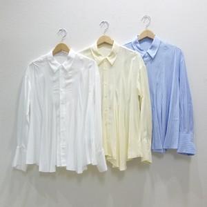 COCODEAL【フレアーペプラムシャツ】76118050◆火曜日以外即日発送◆