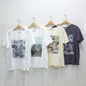 COCODEAL【フライヤーグラフィックTシャツ】76321410◆火曜日以外即日発送◆