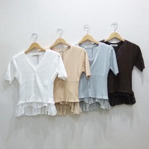 COCODEAL【レースドッキングニット】76331463◆火曜日以外即日発送◆