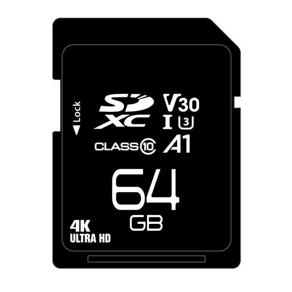 ☆バルク品☆ 超高速SDXCカード 64GB CLASS10 UHS-I Speed class3,...
