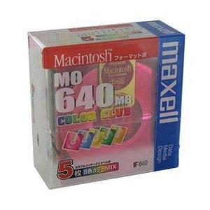 【アウトレット】マクセル 3.5型 MOディスク 640MB 5枚 Machintoshフォーマット...