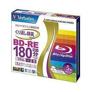 【お取り寄せ】 Verbatim BD-RE 繰り返し録画用 地上デジタル放送対応 25GB 2倍速...