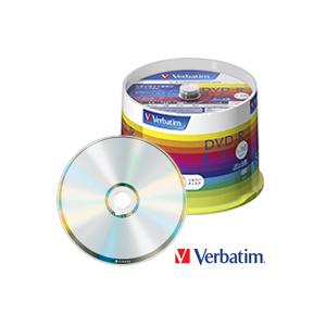 【お取り寄せ】 Verbatim データ用 DVD-R 4.7GB 16倍速 50枚 シルバーレーベ...