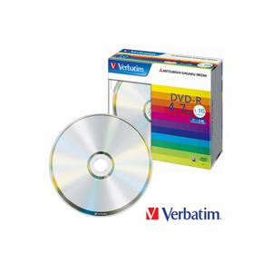 【お取り寄せ】 Verbatim データ用 DVD-R 4.7GB 16倍速 10枚 シルバーレーベ...