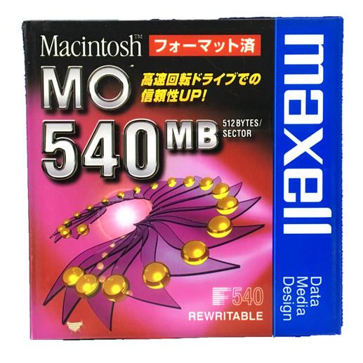 【アウトレット】 マクセル 3.5インチ MOディスク 540MB Macフォーマット済 1枚 MA...