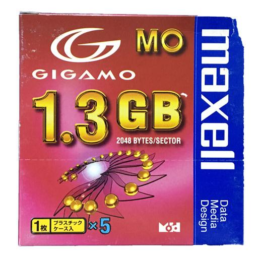 【アウトレット】 マクセル 3.5インチ MOディスク 1.3GB （GIGAMO) アンフォーマッ...