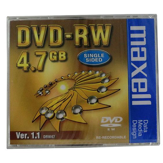 【アウトレット】 マクセル データ用 DVD-RW 4.7GB 1倍速対応 1枚 DRW47.1P