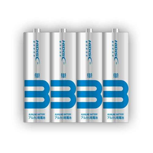 アルカリ乾電池 単3形4本パック