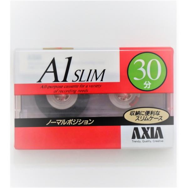 【アウトレット】 アクシア AXIA カセットテープ A1 30分 ノーマルポジション A1SA 3...