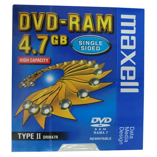 【アウトレット】 マクセル データ用 DVD-RAM 4.7GB TypeIIカートリッジ (取り出...