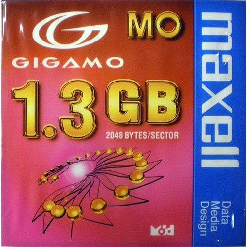 maxell  3.5インチ MOディスク GIGAMO 1.3GB 1枚 アンフォーマット MA-...