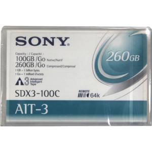 ソニー SONY SDX3-100CR AITデータカートリッジ 100GB 1個の商品画像
